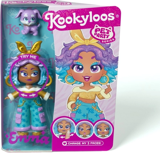 3 výrazy obličeje na jedno kliknutí