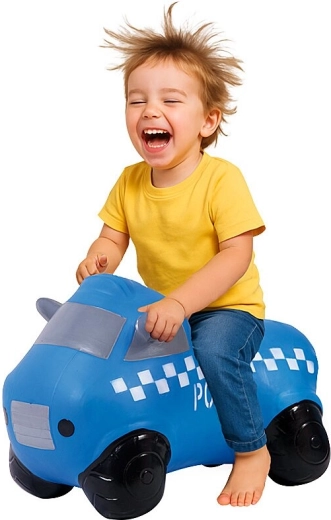 HoppyDoo skákací autíčko policejní - 1 kus