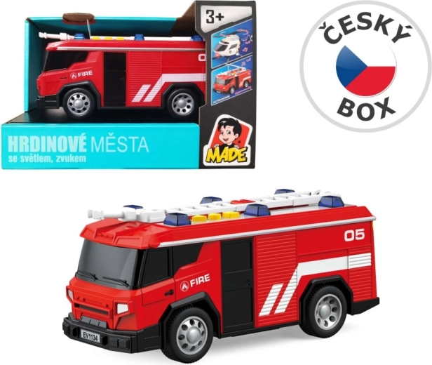 Autíčko hasiči 1:24 s bateriemi