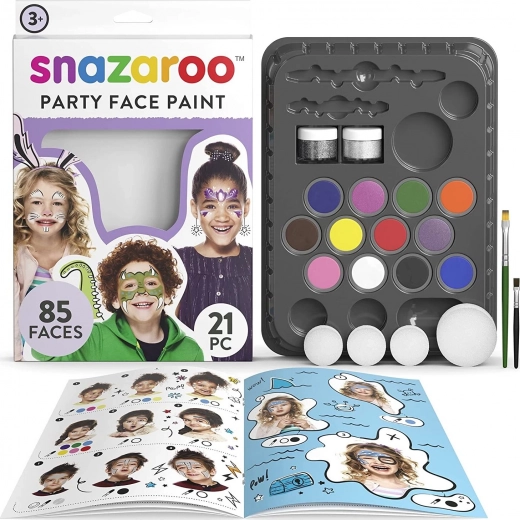 Snazaroo velká sada barev na obličej Party Pack