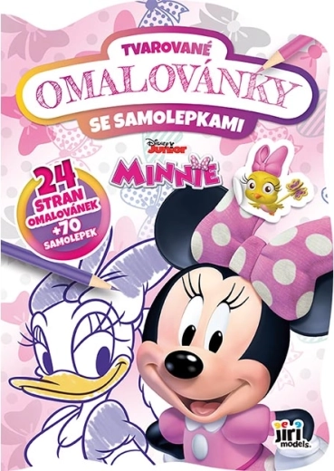 Tvarované omalovánky Minnie