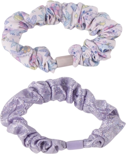 Látkové scrunchies pro šetrné stažení vlasů