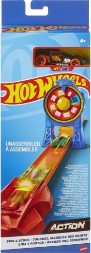 Hot Wheels Spin and Score Stunt Set – kaskadérská dráha se spinningovým kotoučem