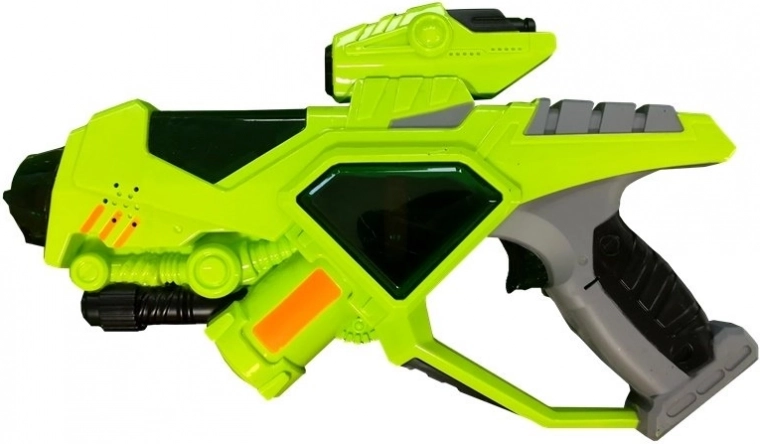 Pistole se světelnými efekty a zvuky