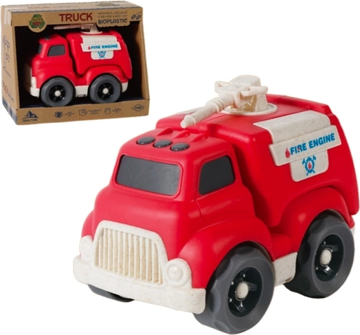 Bioplastový hasičský truck 18 cm