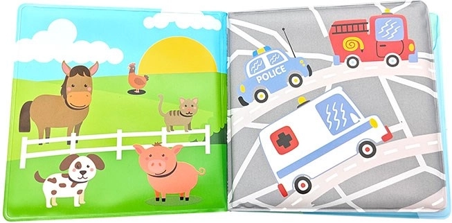 Barevné ilustrace zvířat a svět kolem nás