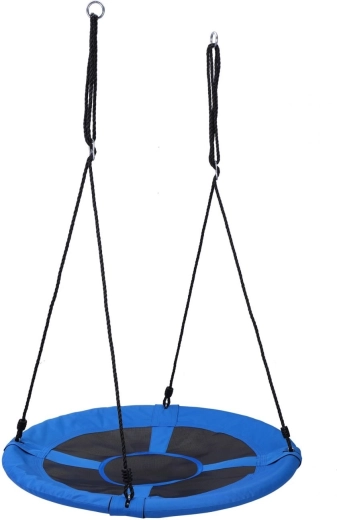 Velké sedátko 100 cm pro pohodlné houpání