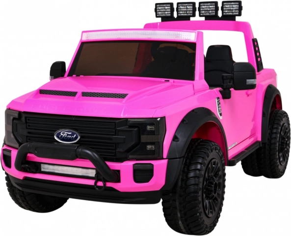 Dětské elektrické auto Ford Super Duty pickup – Růžová