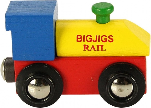 Bigjigs Rail dřevěná lokomotiva
