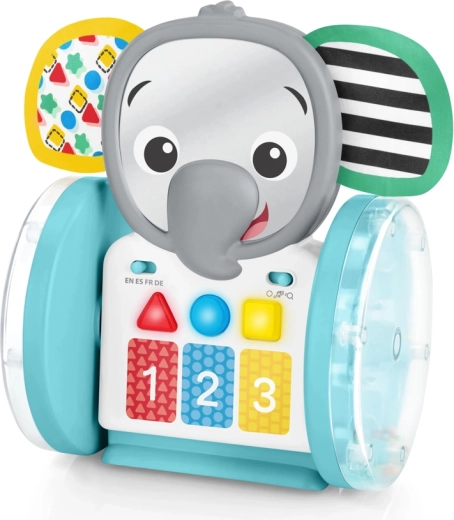 Interaktivní hudební hračka pro miminka Chase & Tap Earl 2v1 – slon BABY EINSTEIN (6m+)