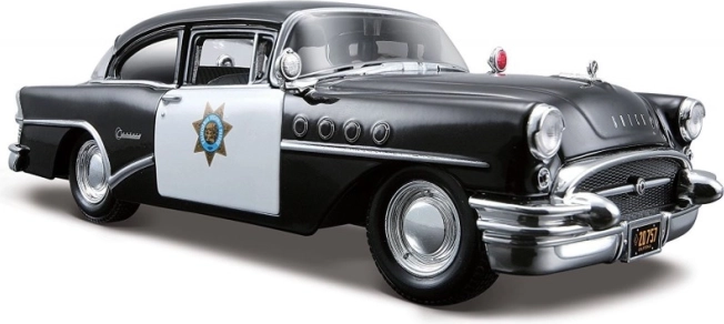 Sběratelský kovový model Buick Century – policejní vůz
