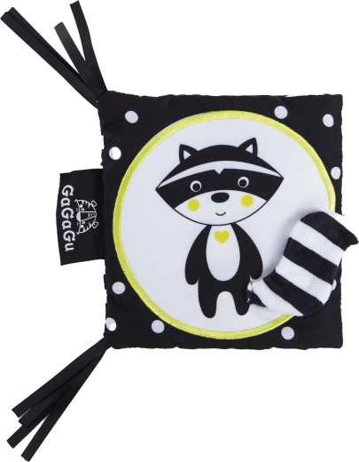 Smyslová knížka pro děti GaGaGu Mýval