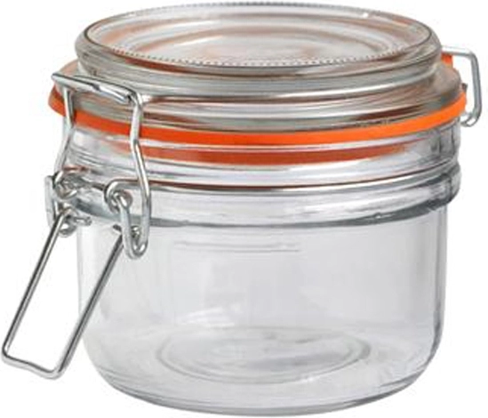 Sklenice s patentním uzávěrem TORO 200 ml