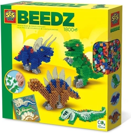 Ses Creative Beedz zažehlovací korálky dinosauři 3D