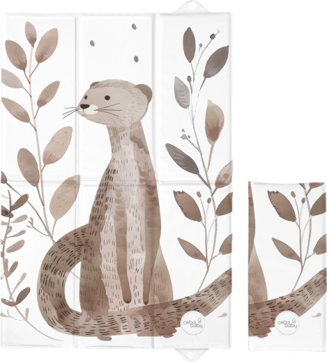 Ceba Baby cestovní přebalovací podložka Basic Clever Otter 60 × 40 cm