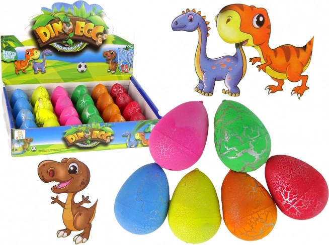 Vyklubávací kouzelné dinosauří vejce rostoucí 6 cm