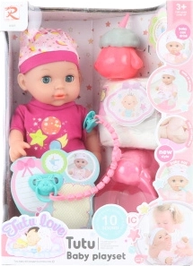 Panenka Tutu Miminko 30 cm s čůráním a zvuky