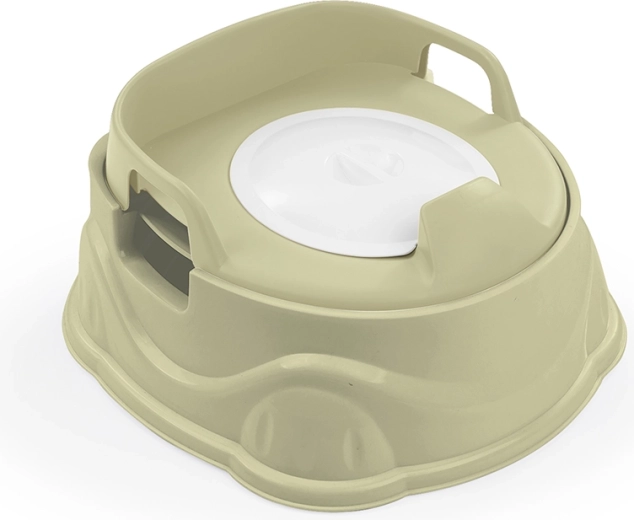 Dětský nočník 3v1 se sedátkem na WC a stoličkou, světle zelený