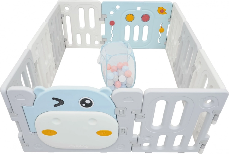 Modulární ohrádka Hippo modrá