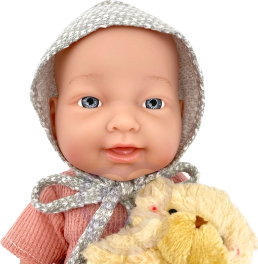 Hebký outfit a medvídkový kamarád