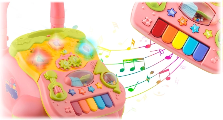 Hudba, světla a tichý režim