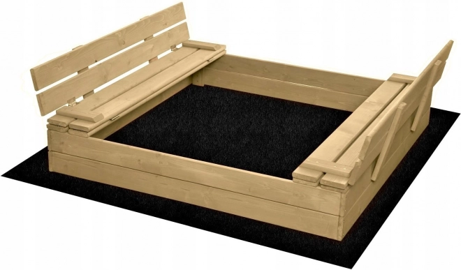 Sklopné lavičky, které se mění na víko