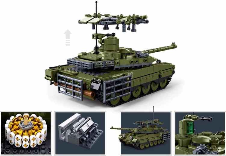 Detailní modulární stavba