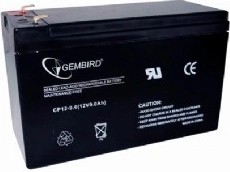 Univerzální olověný akumulátor 12 V 9 Ah GEMBIRD pro UPS