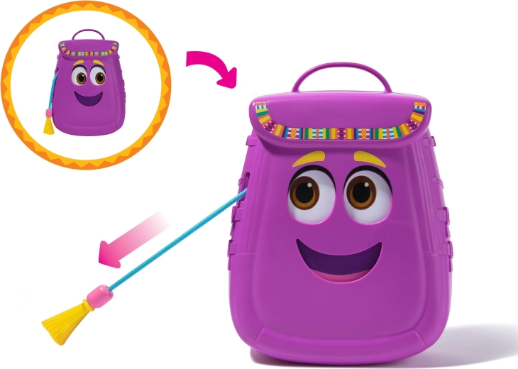 Roztomilý batůžek s úložným prostorem