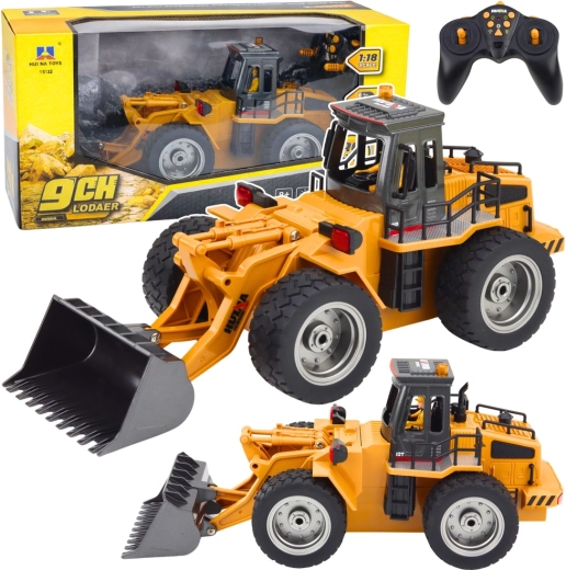 Dálkově ovládaný nakladač RC 1:18 HUI NA