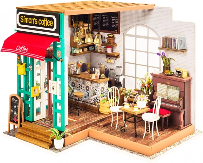 RoboTime miniatura domečku – kavárna