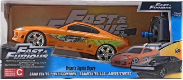 Rychle a zběsile RC auto Brianova Toyota Supra 1:24