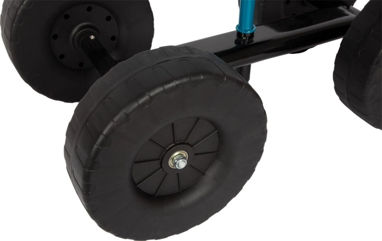 Velká kola a stabilní sedlo