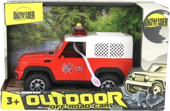 Hasičský jeep se světelnými a zvukovými efekty
