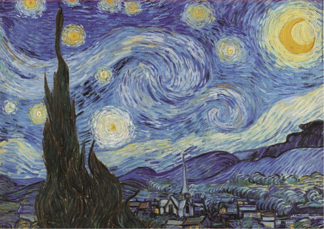 Educa puzzle hvězdná noc 1000 dílků