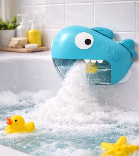 Bohatá pěna na stisk tlačítka