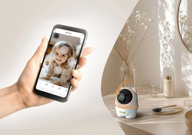 Pan/Tilt 355°/55° a široký úhel 120°