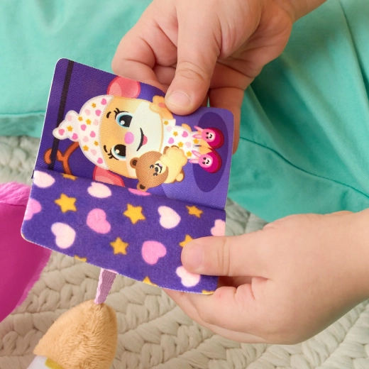 Látková knížka pro smyslovou hru