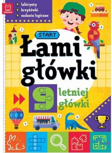 Aksjomat Hlavolamy pro 9leté děti: labyrinty a křížovky