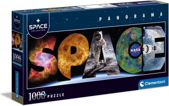 Puzzle Panorama 1000 dílků NASA