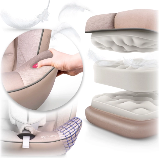 Komfortní polstrování a ergonomie