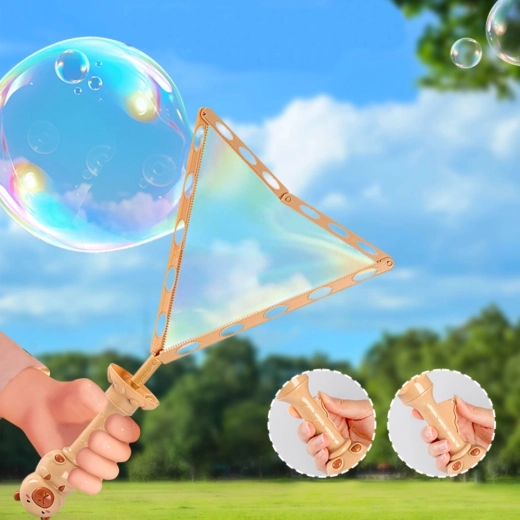 Skládací trojúhelníkový rámeček pro mega bubliny