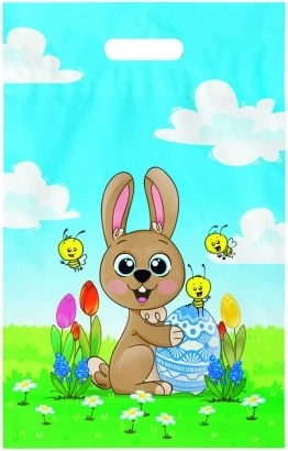 Velikonoční igelitová taška s uchem