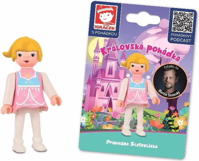 Igráček Zlatovláska – královská pohádka s podcastem