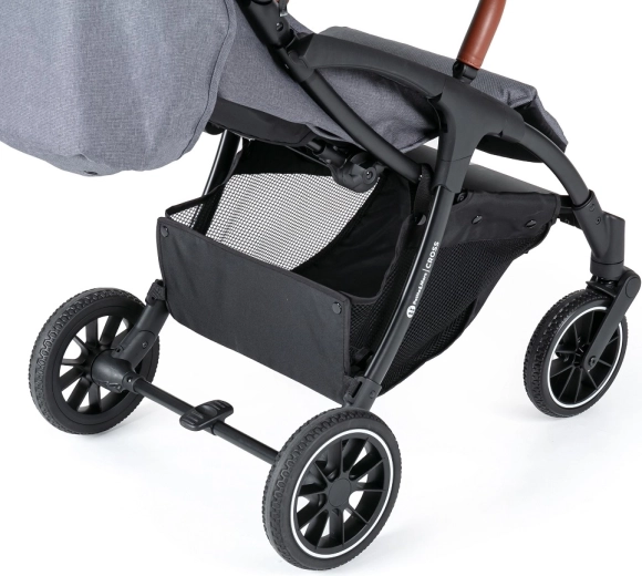 Velká odpružená kola pro hladkou jízdu ve městě i v přírodě