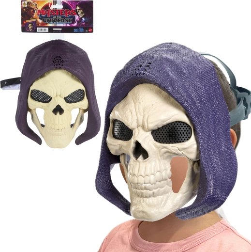 Dětská maska Skeletor Masters of the Universe s pohyblivou čelistí a zvuky