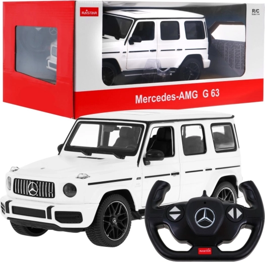 Rastar dálkově ovládané auto 1:14 Mercedes‑AMG G 63 – Bílá