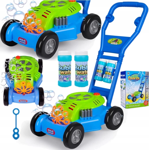 Bubble Chariot sekačka na mýdlové bubliny s hudbou