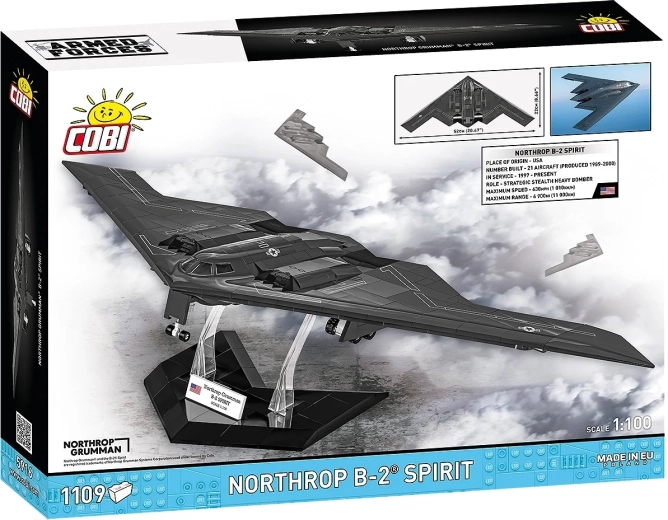 Věrné stealth „létající křídlo“ v měřítku 1:100