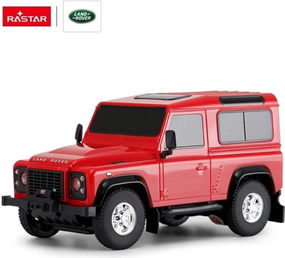 Rastar Land Rover Defender RC auto 1:24 červené - 1 kus